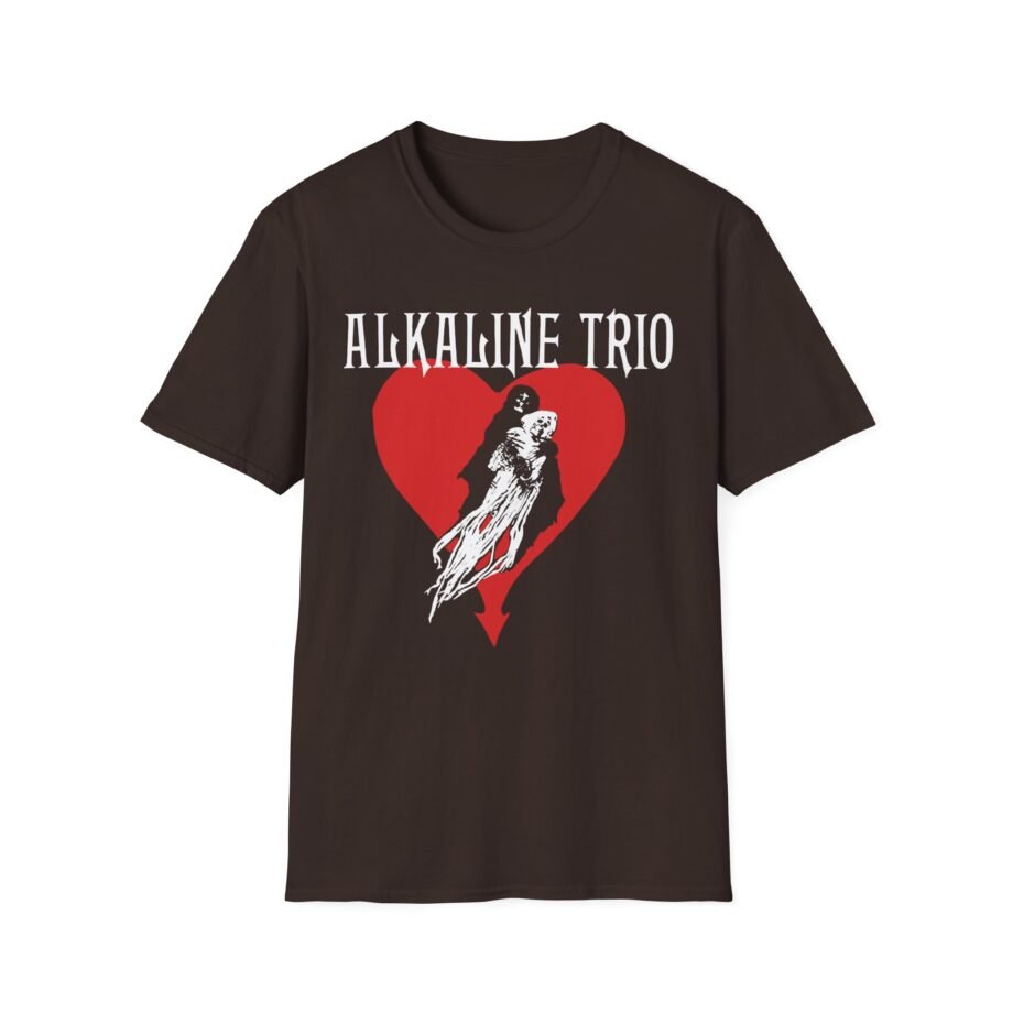 Alkaline Trio Heart Swept Unisex Softstyle T-Shirt