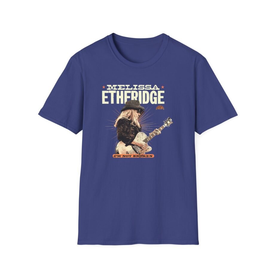 Sun Records Melissa Etheridge I'm Not Broken Unisex Softstyle T-Shirt