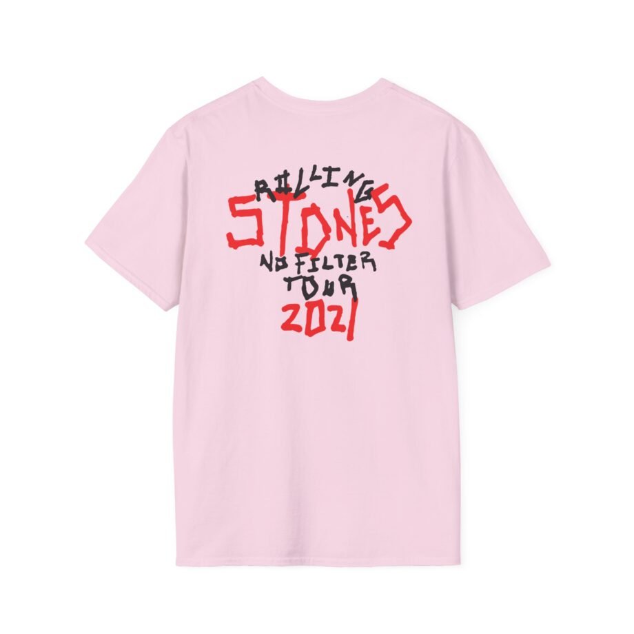 RS No Filter Hand Drawn Tongue Unisex Softstyle T-Shirt