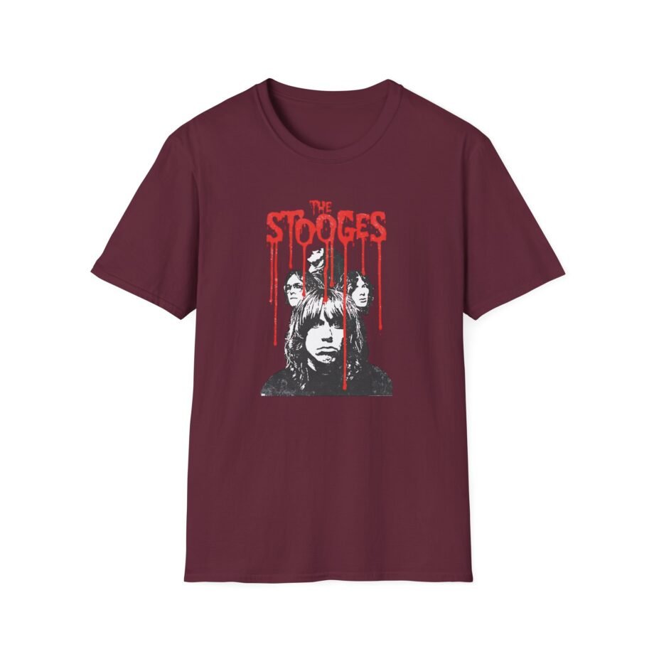 The Stooges Group Shot Unisex Softstyle T-Shirt