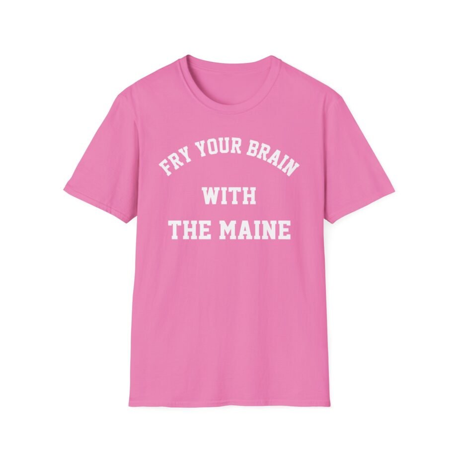 The Maine Fry Your Brain Unisex Softstyle T-Shirt