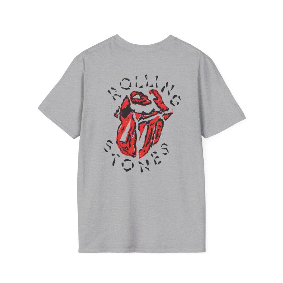 Rolling Grrr! Painted Diamond Tongue Unisex Softstyle T-Shirt