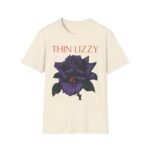 Thin Lizzy Rose Tracklist Ecru Unisex Softstyle T-Shirt