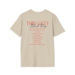 Thin Lizzy Rose Tracklist Ecru Unisex Softstyle T-Shirt