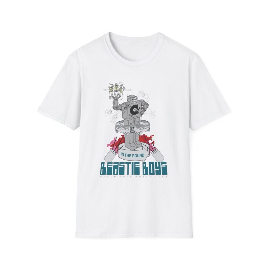 The Beastie Hello Nasty Robot Unisex Softstyle T-Shirt