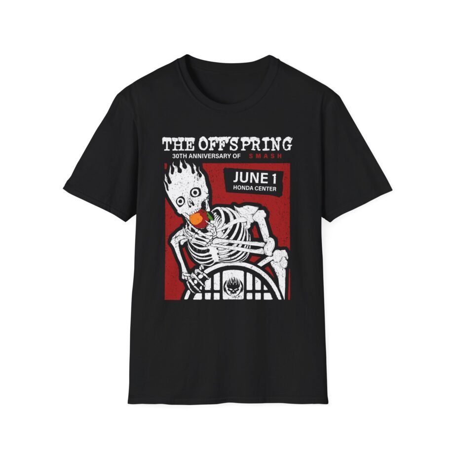 The Offspring Smash Anniversary Show at the Honda Center Unisex Softstyle T-Shirt