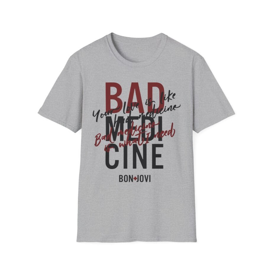 Bon Jovi Bad Medicine Unisex Softstyle T-Shirt