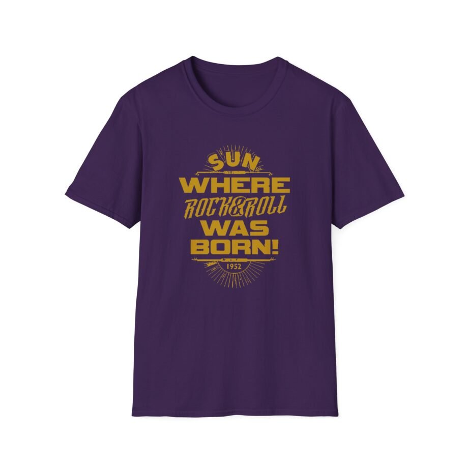 Sun Records Where Rock N Roll Was Born Unisex Softstyle T-Shirt