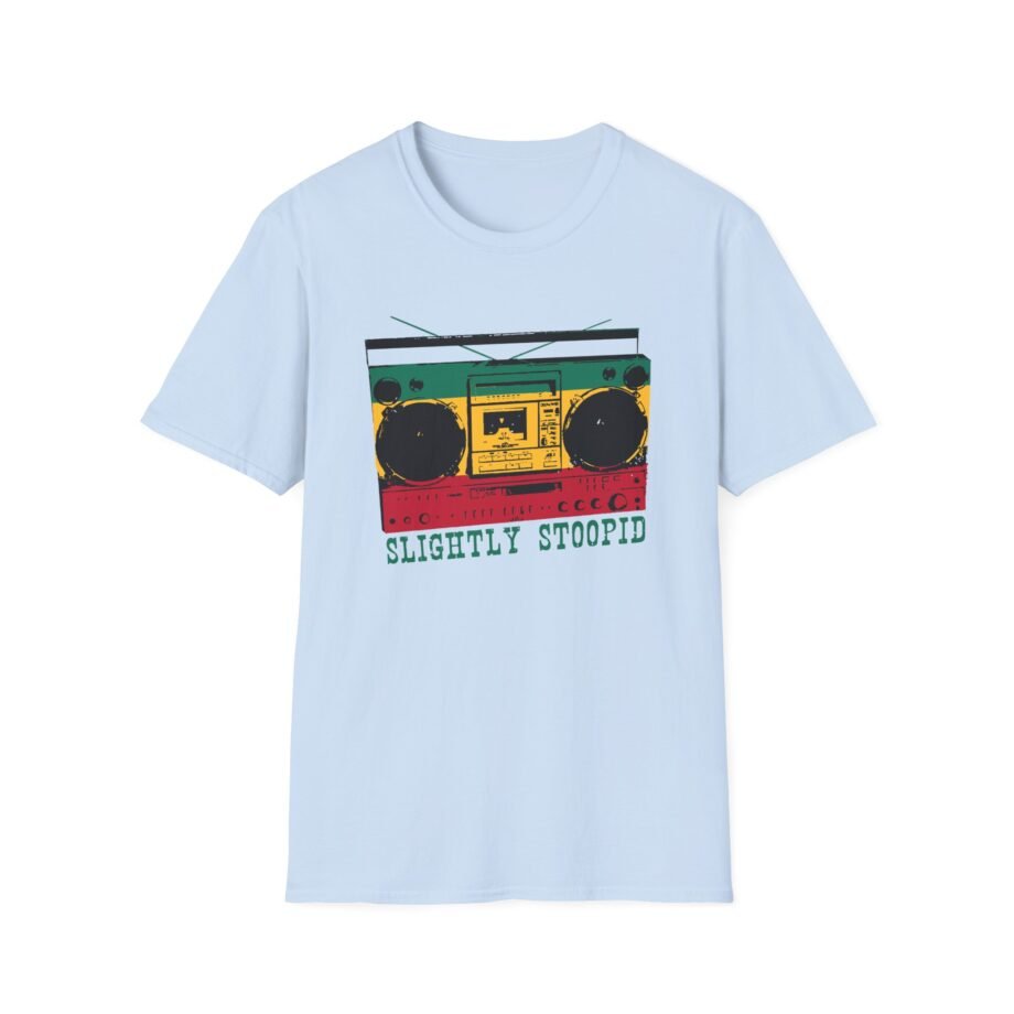 Slightly Stoopid Ghetto Blaster Raglan Unisex Softstyle T-Shirt