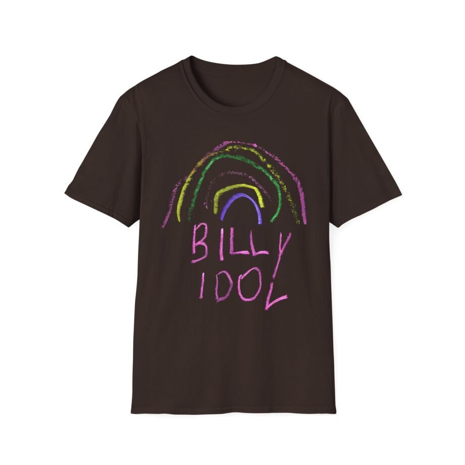 Billy Idol Rainbow Unisex Softstyle Shirt