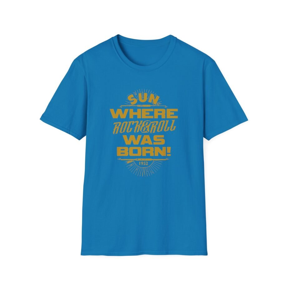 Sun Records Where Rock N Roll Was Born Unisex Softstyle T-Shirt