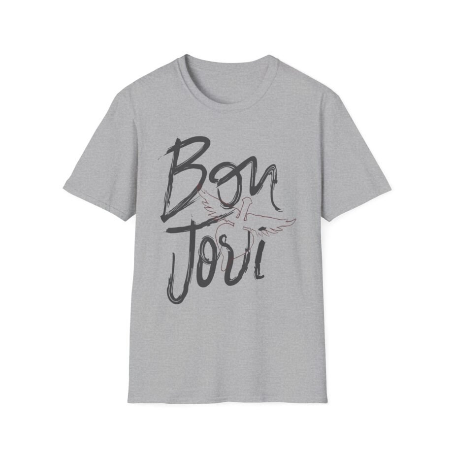 Bon Jovi Brush Strokes Unisex Softstyle T-Shirt