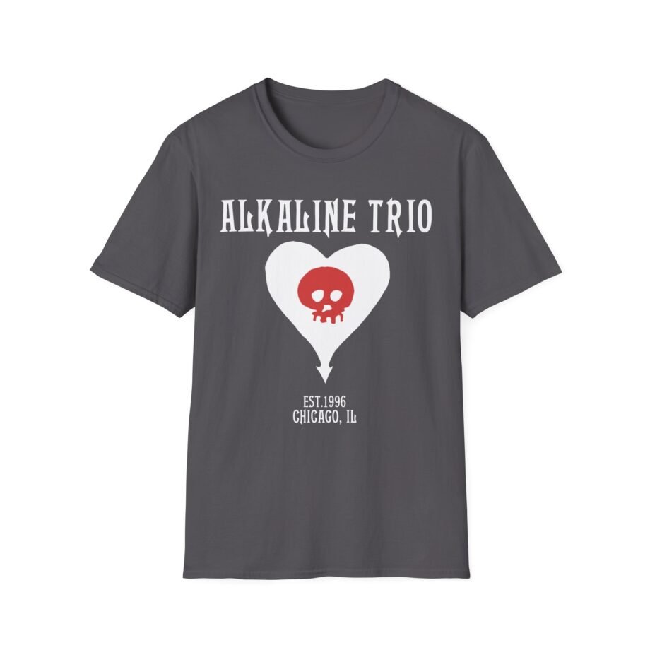 Alkaline Trio Heartskull Album Icons Unisex Softstyle T-Shirt