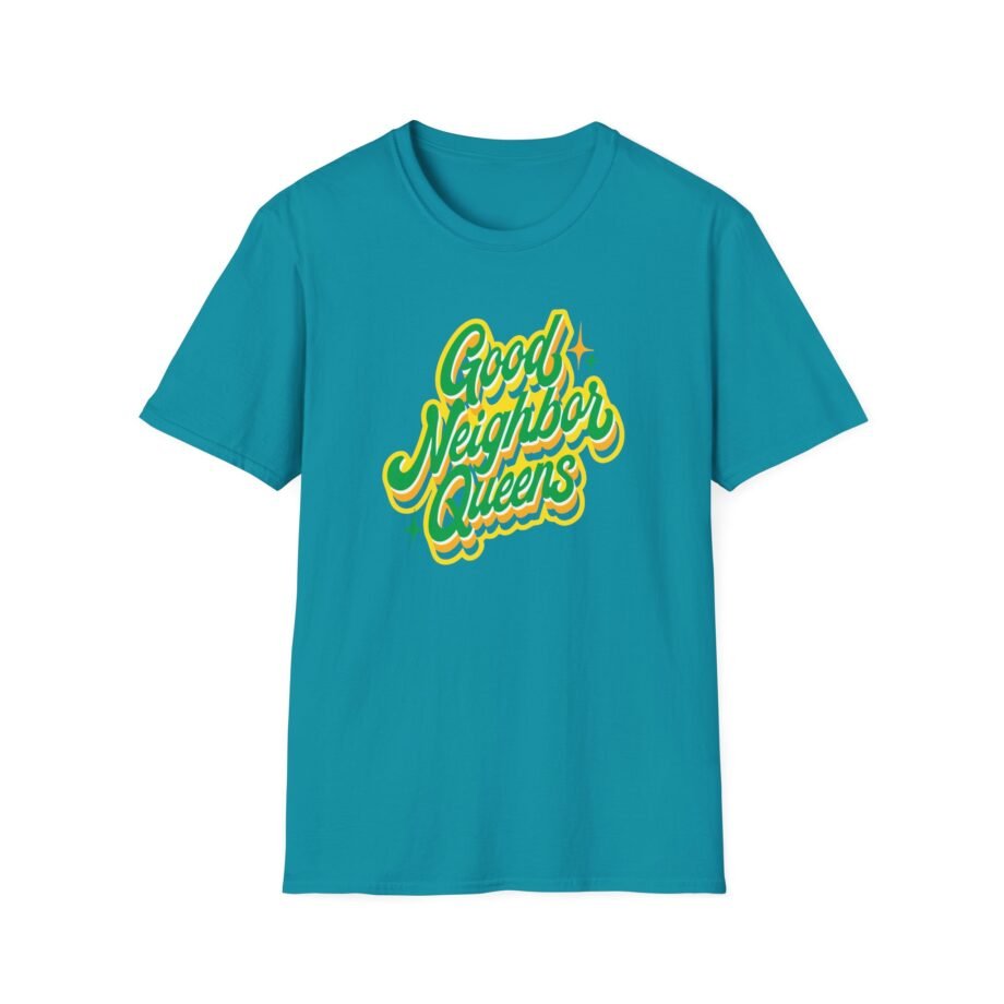 Good Neighbours Queens Unisex Softstyle T-Shirt
