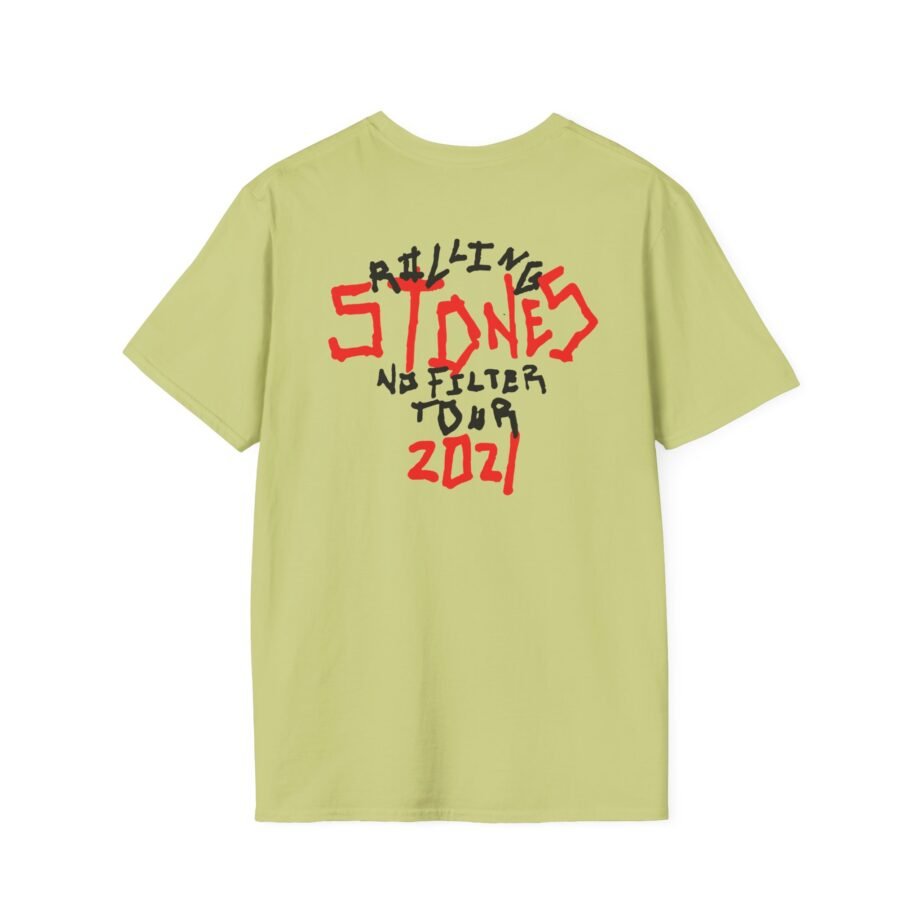 RS No Filter Hand Drawn Tongue Unisex Softstyle T-Shirt