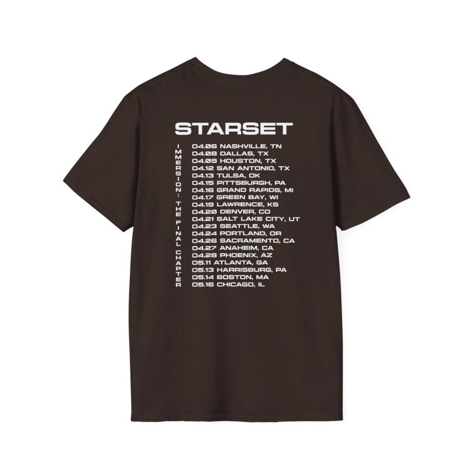 Starset Immersion Red Tour Unisex Softstyle T-Shirt