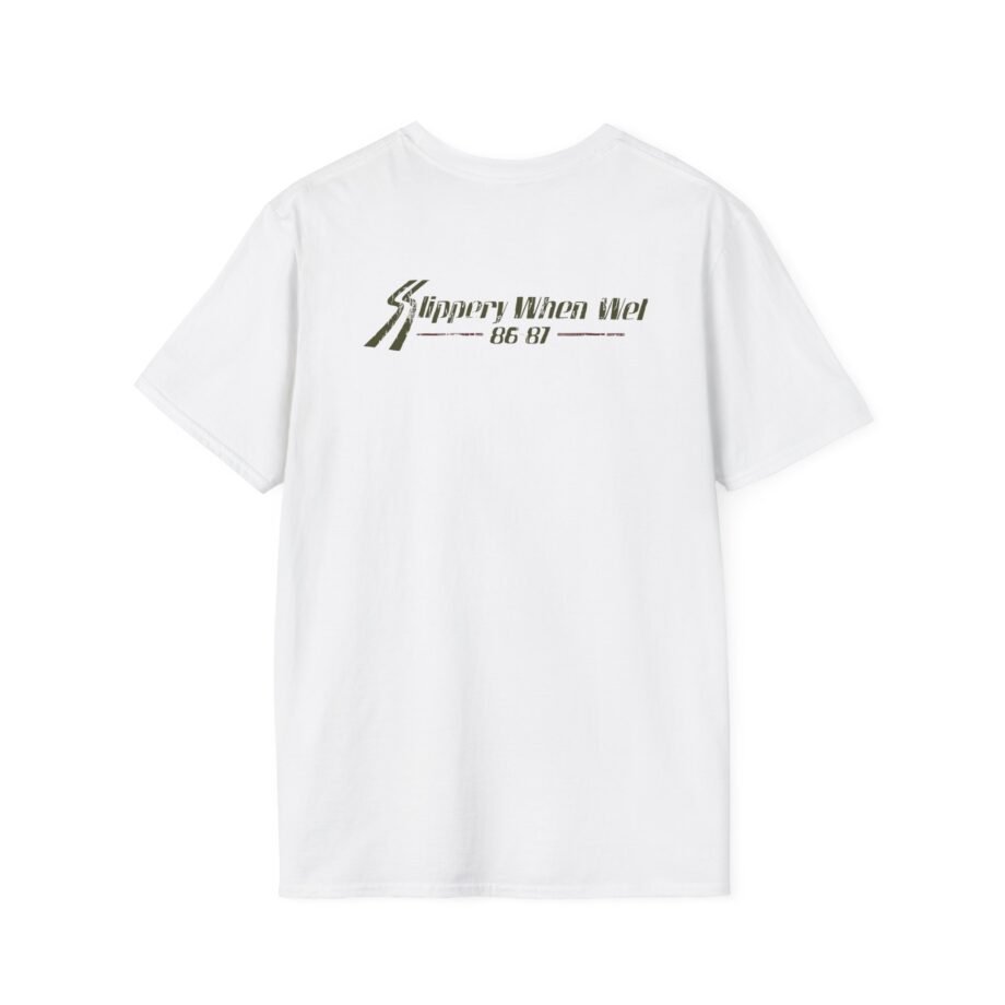 Bon Jovi Slippery When Wet Vintage World Tour Unisex Softstyle T-Shirt