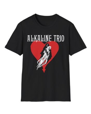 Alkaline Trio Heart Swept Unisex Softstyle T-Shirt