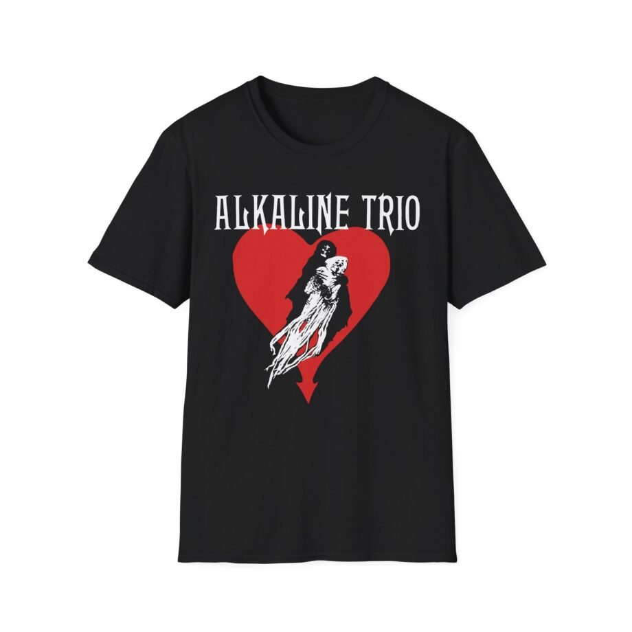 Alkaline Trio Heart Swept Unisex Softstyle T-Shirt