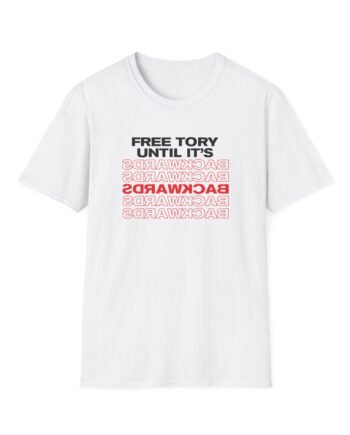 Tory Lanez Free Tory Backwards Unisex Softstyle T-Shirt