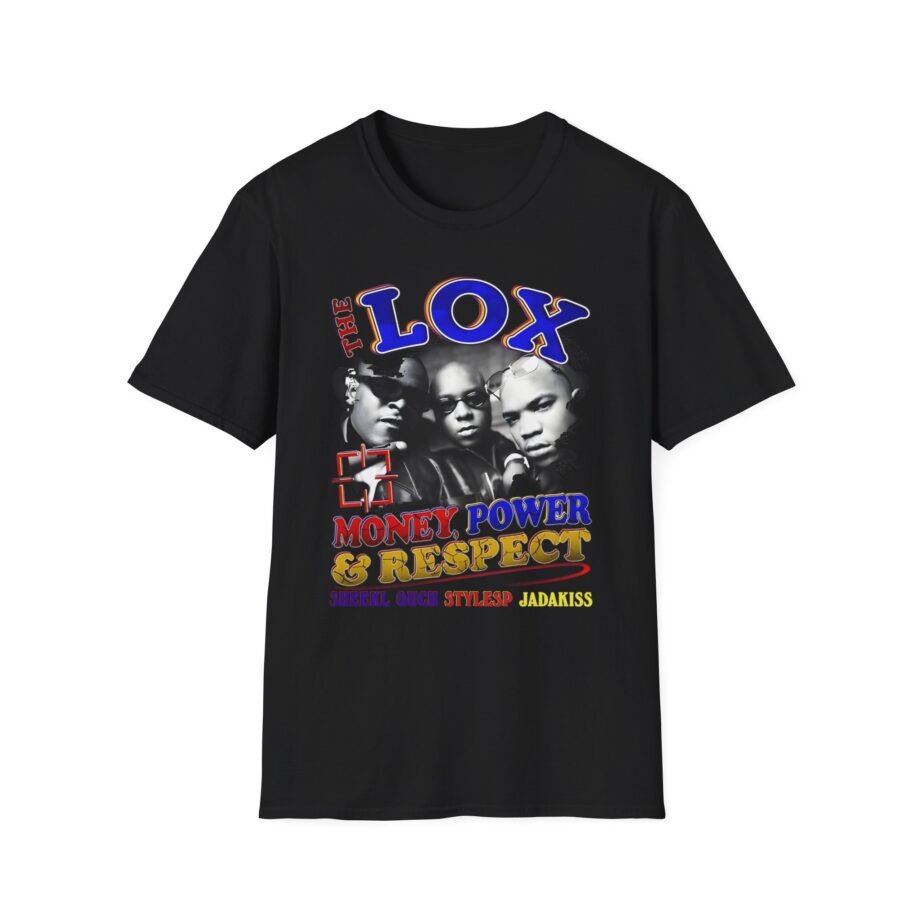 The Lox Money, Power & Respect Unisex Softstyle T-Shirt