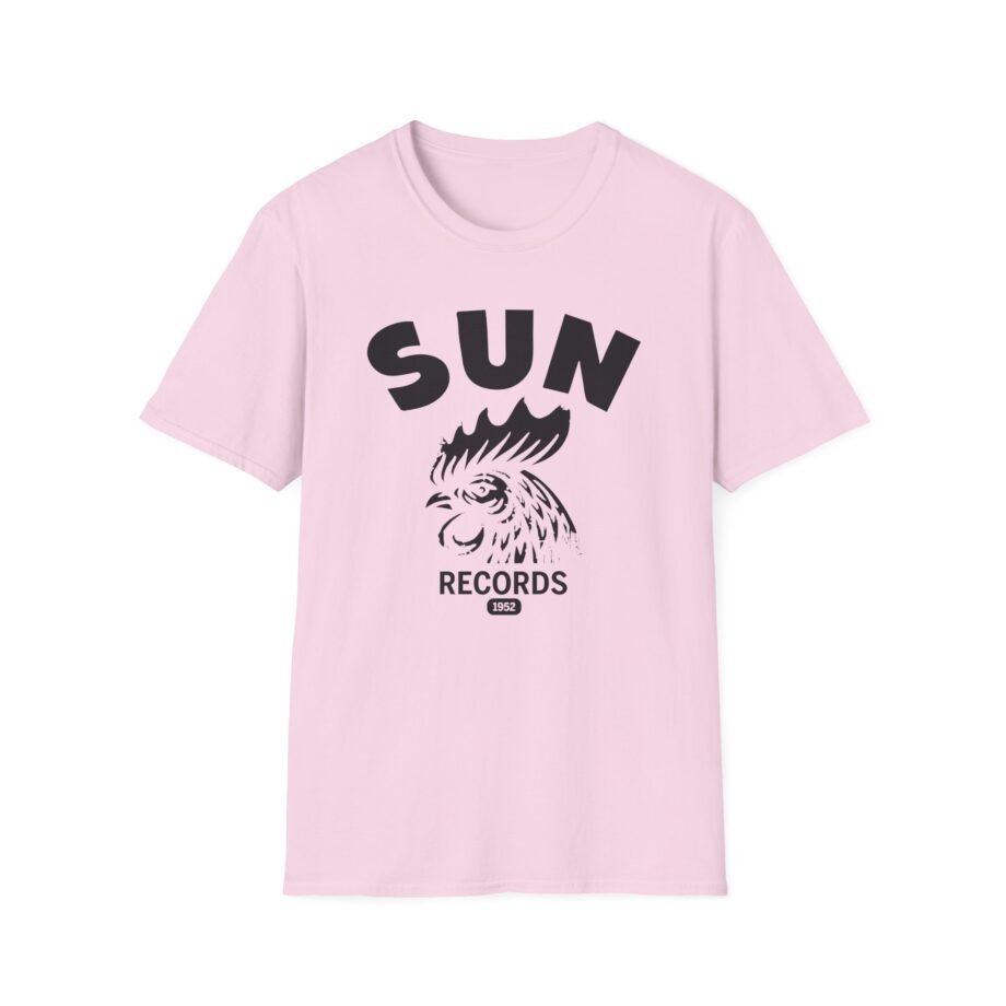 Sun Records Gritty Rooster Ringer Unisex Softstyle T-Shirt