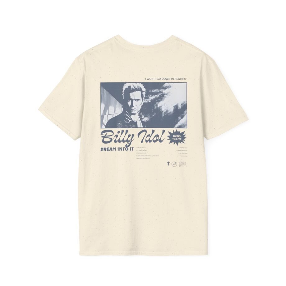 Billy Idol Billy Script Unisex Softstyle Shirt