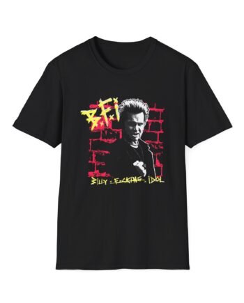 Billy Idol BFI Brick Unisex Softstyle Shirt