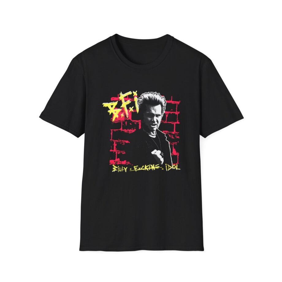 Billy Idol BFI Brick Unisex Softstyle Shirt