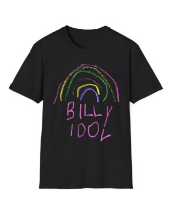Billy Idol Rainbow Unisex Softstyle Shirt