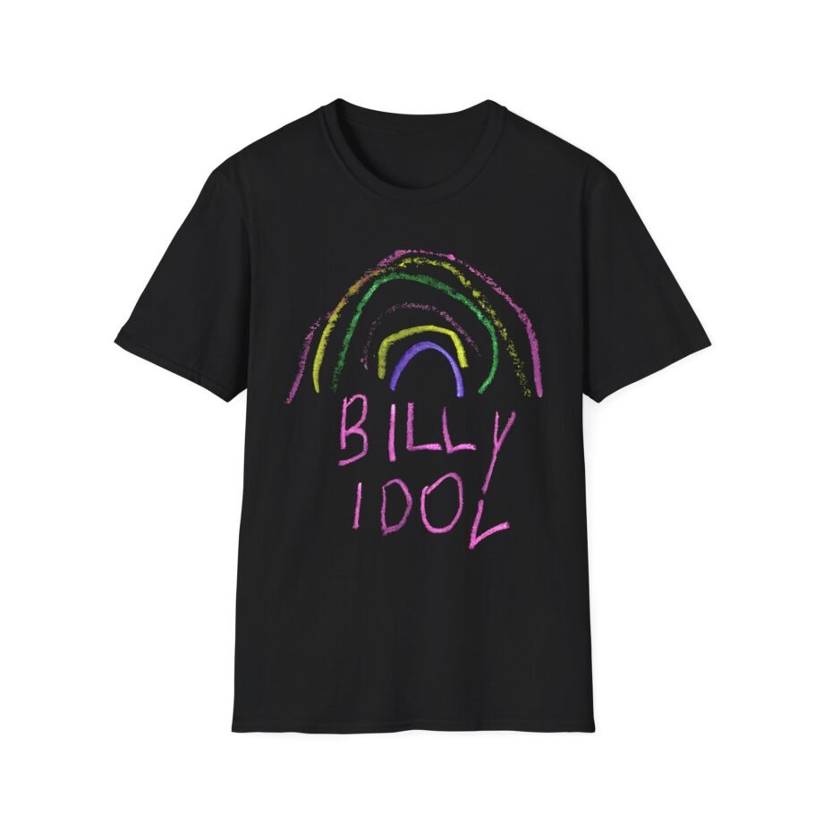 Billy Idol Rainbow Unisex Softstyle Shirt