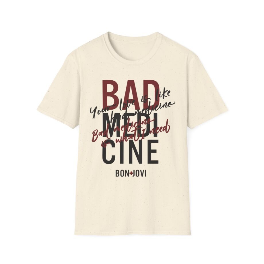 Bon Jovi Bad Medicine Unisex Softstyle T-Shirt