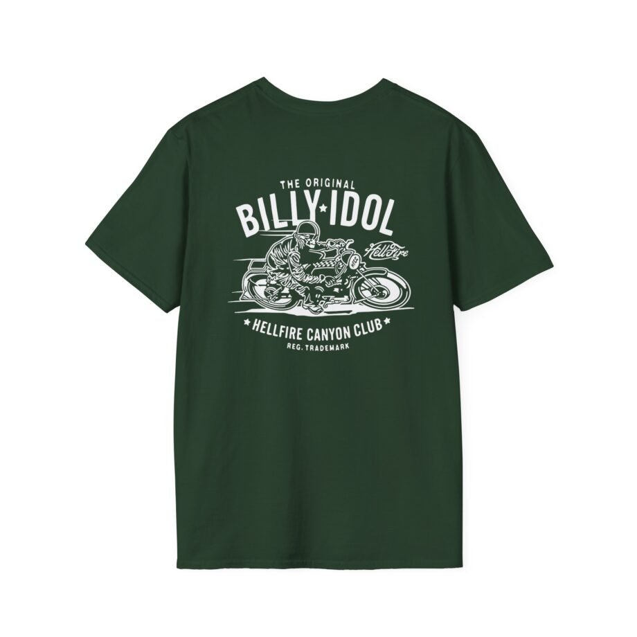 Billy Idol the Original Hellfire Canyon Club Unisex Softstyle Shirt