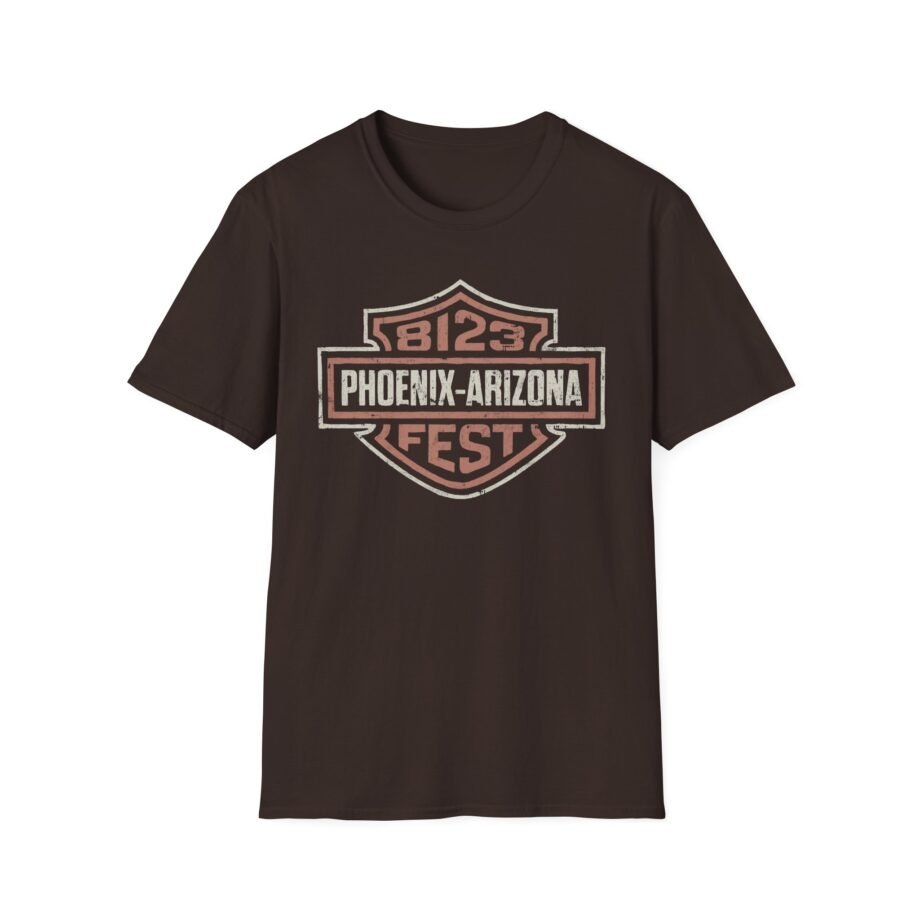 The Maine 8123 Fest Moto Unisex Softstyle T-Shirt