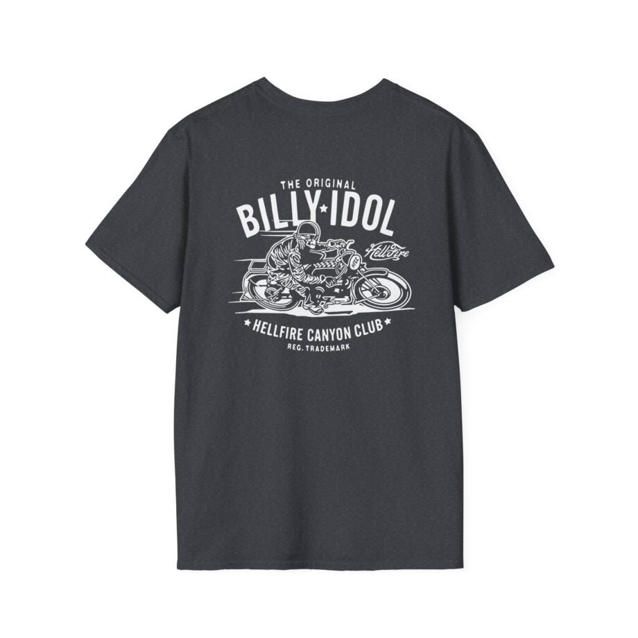 Billy Idol the Original Hellfire Canyon Club Unisex Softstyle Shirt