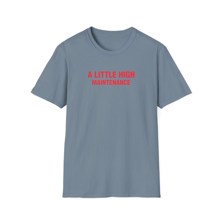 SG a Little High Maintenance Unisex Softstyle T-Shirt