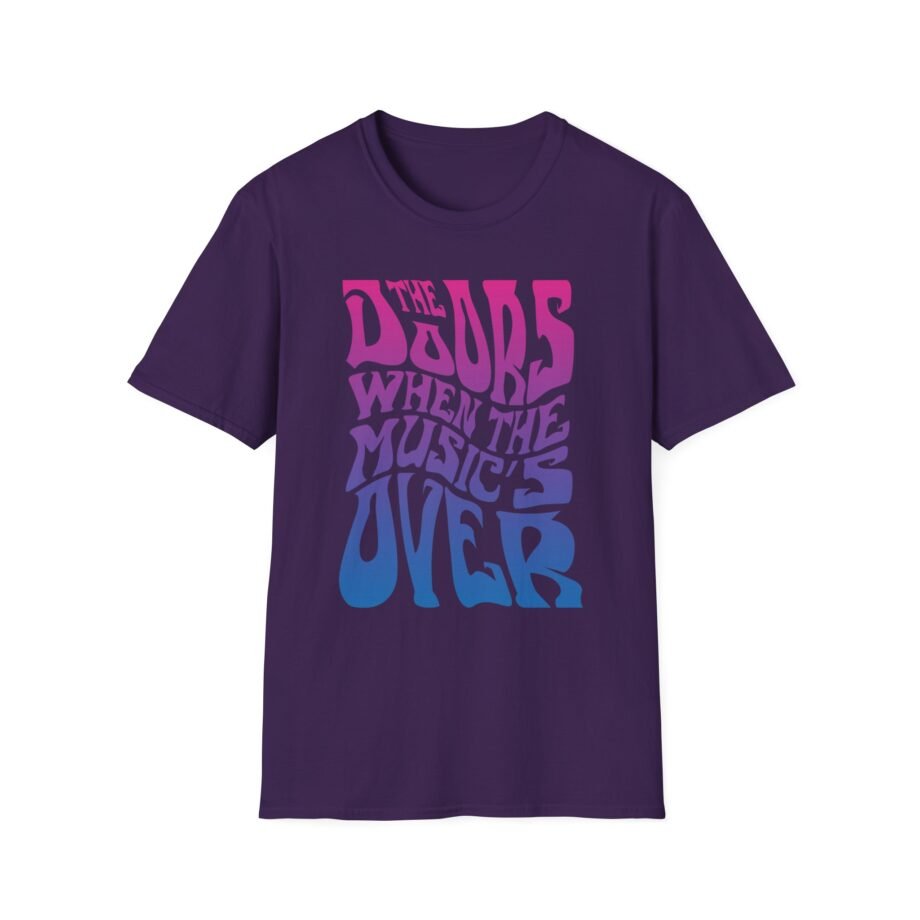 The Doors When the Music's Over Unisex Softstyle T-Shirt