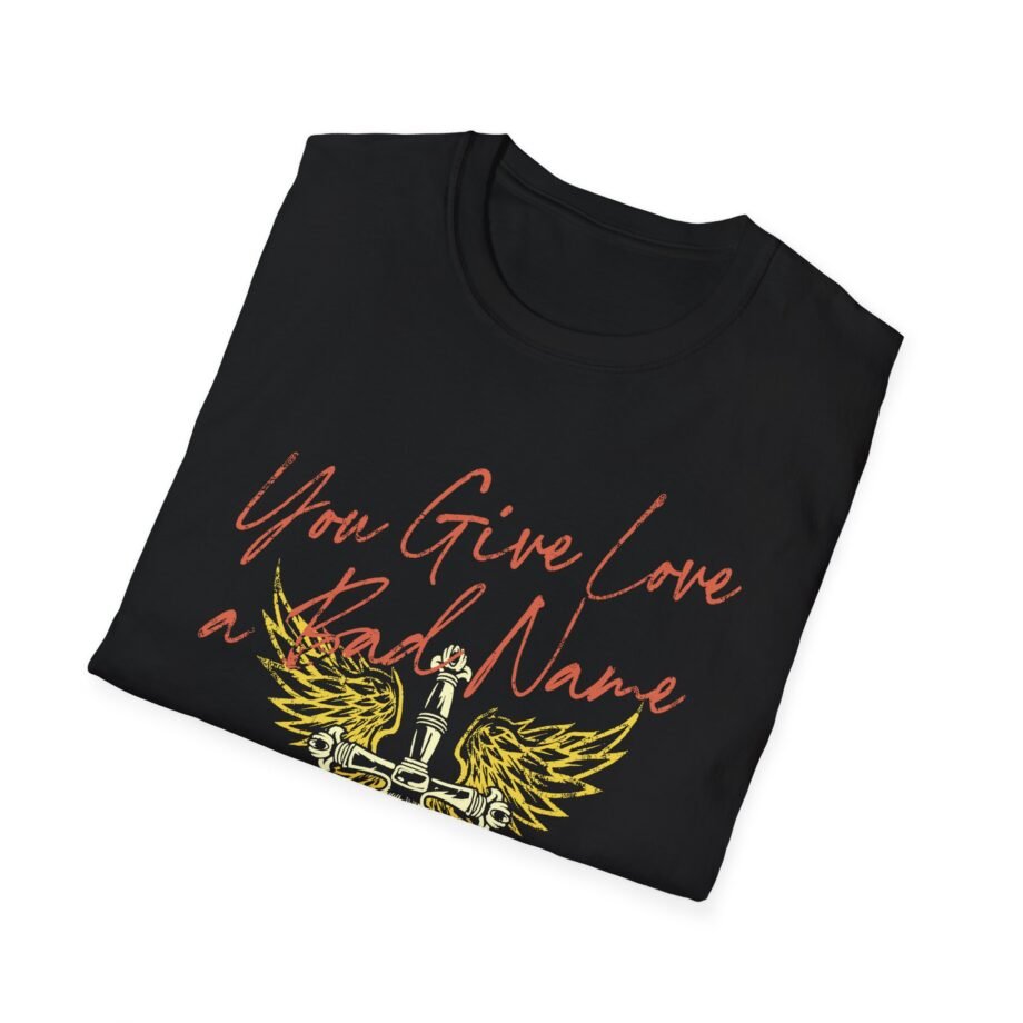 Bon Jovi You Give Love a Bad Name Unisex Softstyle T-Shirt