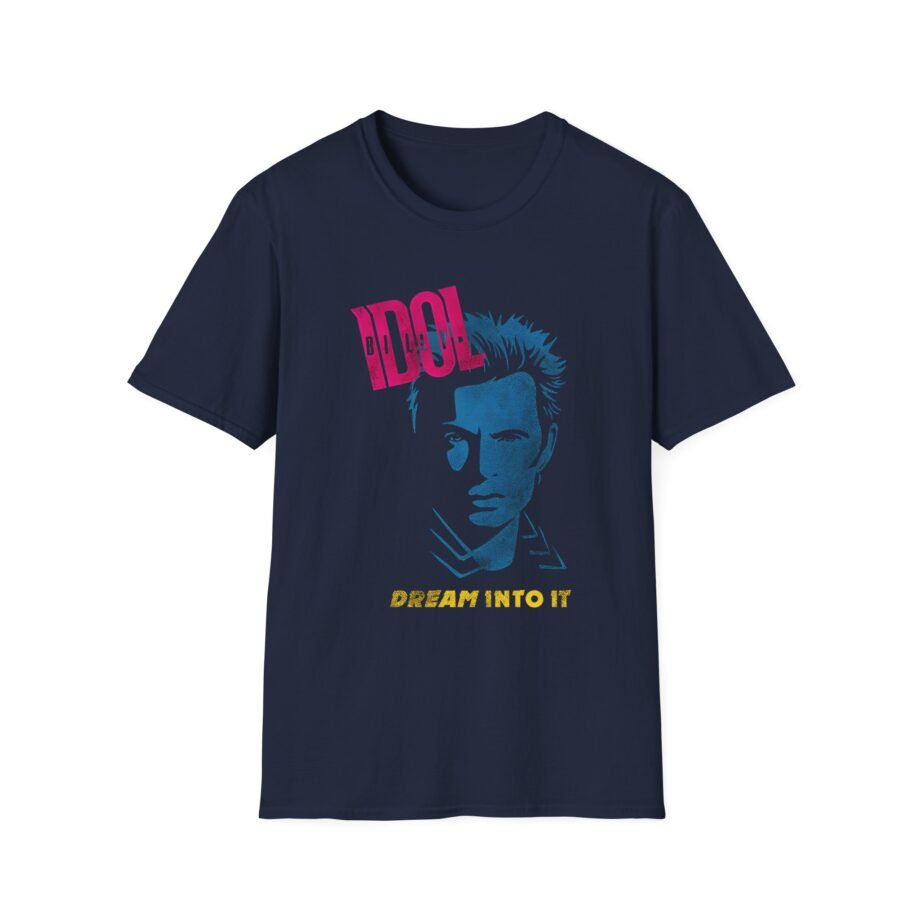 Billy Idol Dream Into It Album Unisex Softstyle Shirt