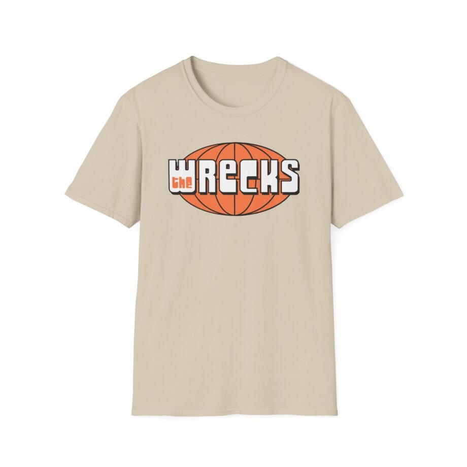 The Wrecks Retro Globe Unisex Softstyle T-Shirt