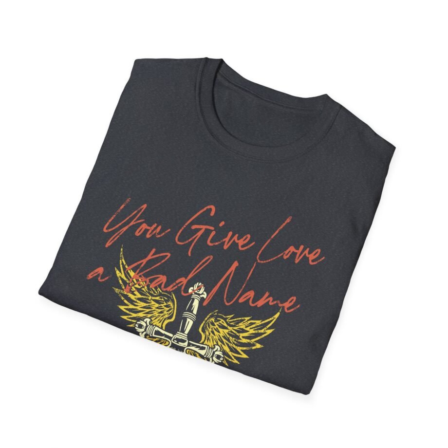Bon Jovi You Give Love a Bad Name Unisex Softstyle T-Shirt