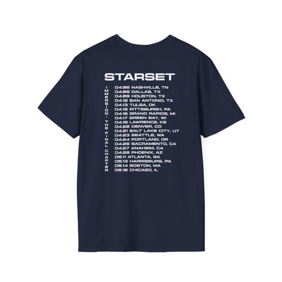 Starset Immersion Red Tour Unisex Softstyle T-Shirt