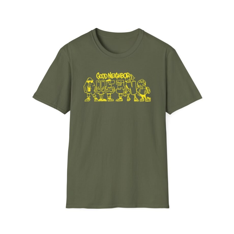 Good Neighbours Queens Unisex Softstyle T-Shirt
