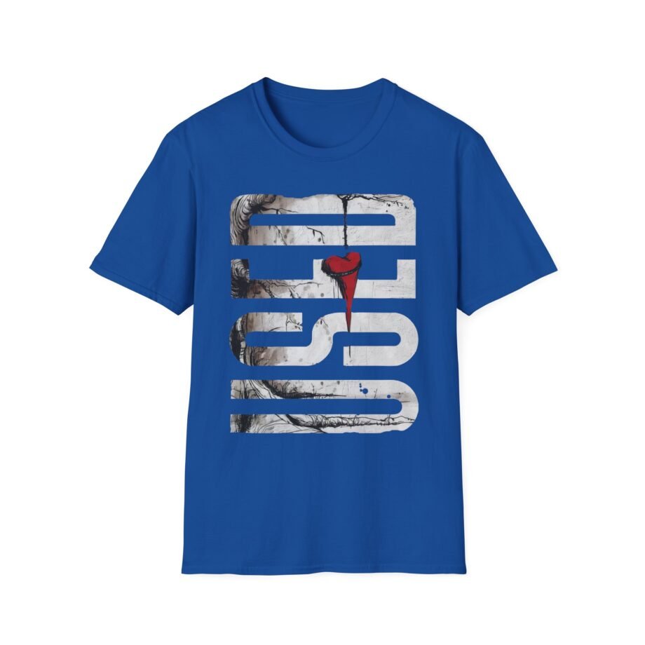 The Used Vertical Heart Unisex Softstyle T-Shirt