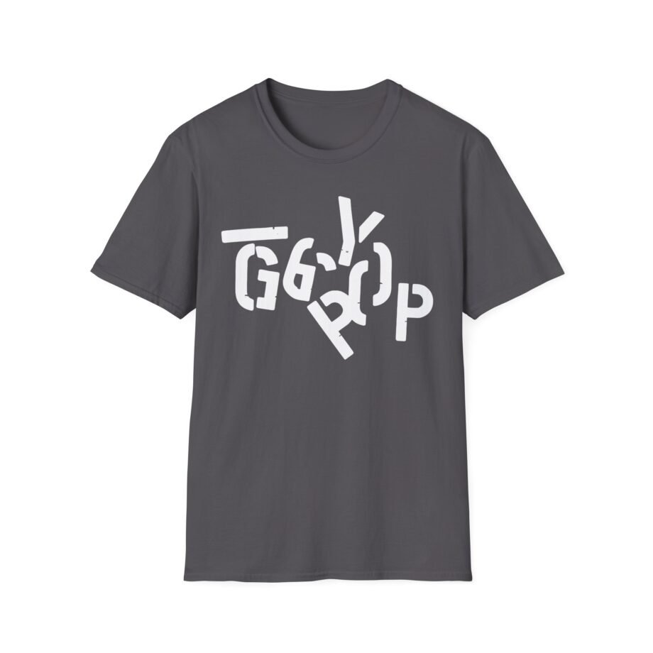 The Stooges Iggy Pop Broken Letters Unisex Softstyle T-Shirt