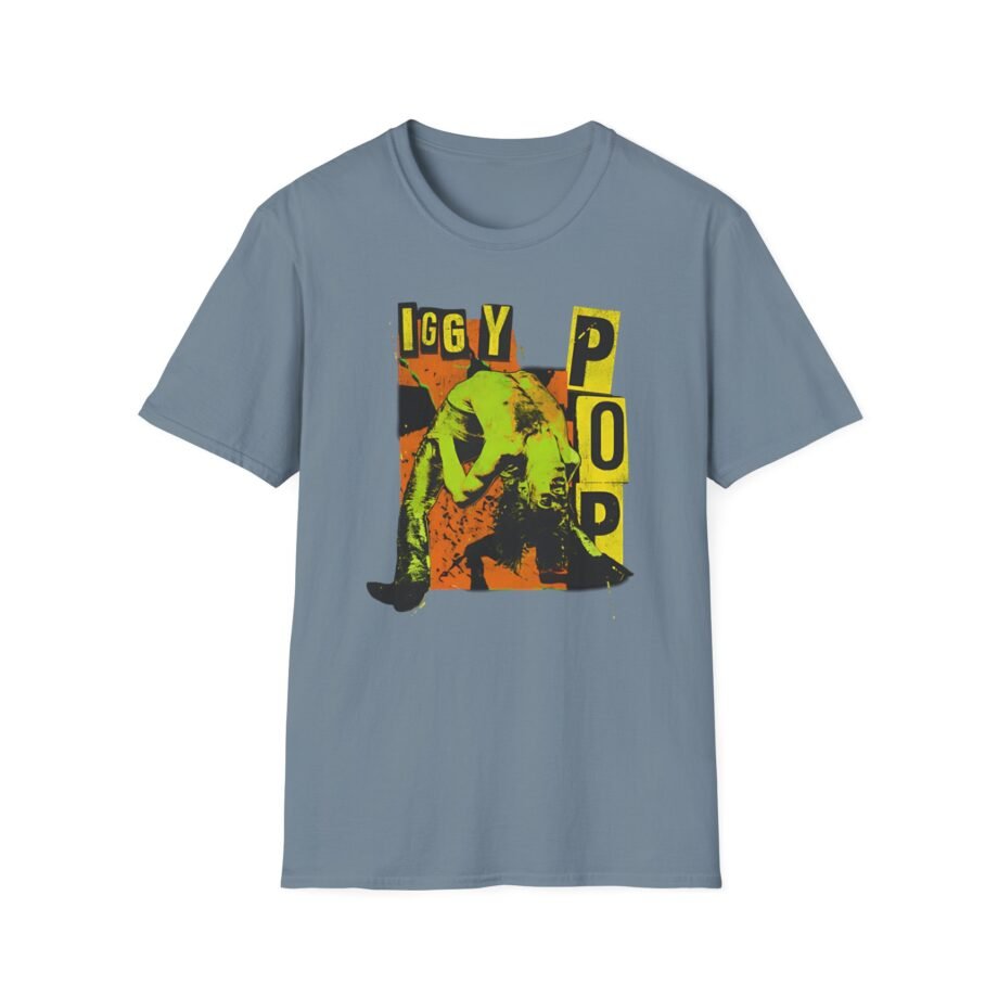 The Stooges Iggy Pop No Values Unisex Softstyle T-Shirt