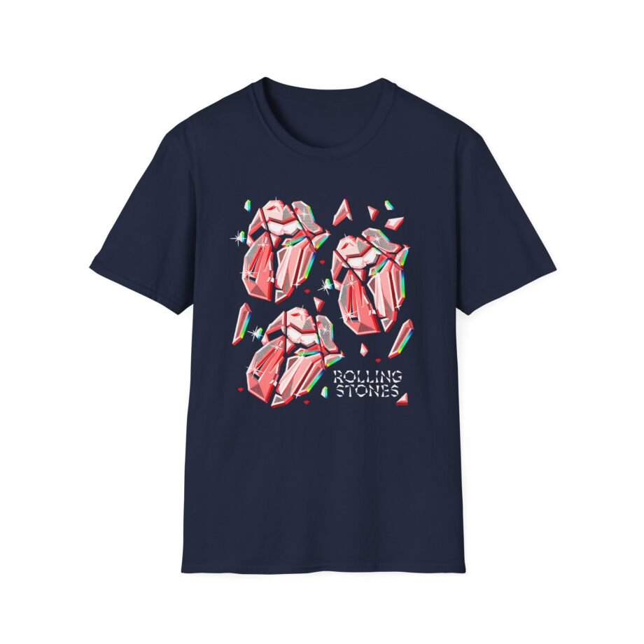 RS Hackney Diamonds Multi Tongue Unisex Softstyle T-Shirt