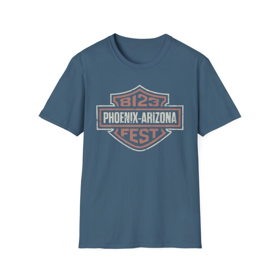The Maine 8123 Fest Moto Unisex Softstyle T-Shirt
