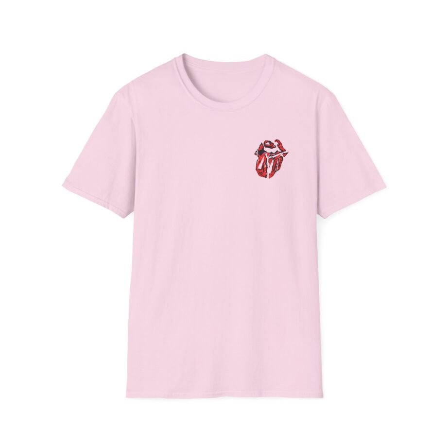 Rolling Grrr! Painted Diamond Tongue Unisex Softstyle T-Shirt