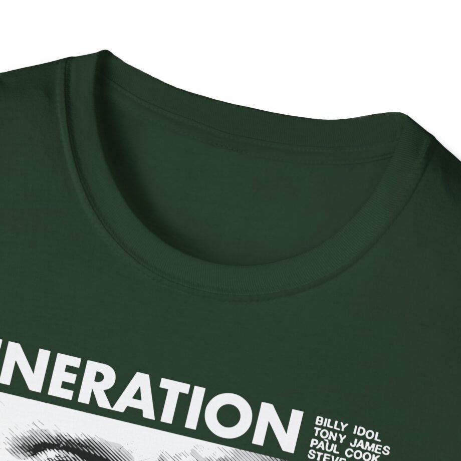 Billy Idol Eye Stack Unisex Softstyle Shirt
